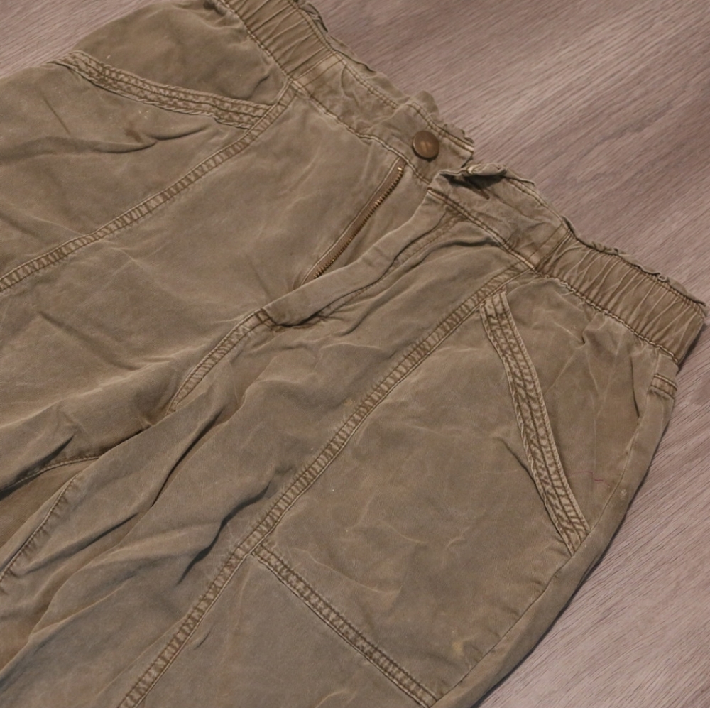 Army green pants